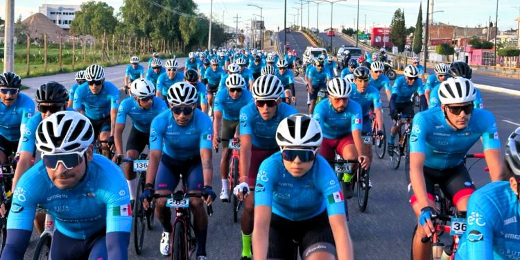 Todo un éxito resultó la cuarta edición de la carrera ciclista Ruta México Gran Fondo León