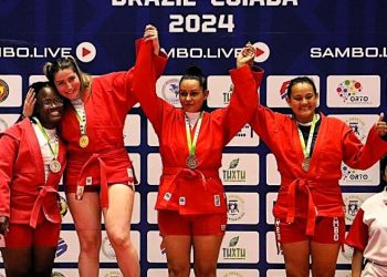 Nancy Hernández Pérez Brilla en el Campeonato Panamericano de Sambo 2024 en Cuiabá, Brasil