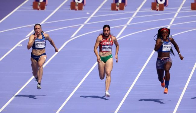 Cecilia Tamayo debuta en París 2024 y ‘araña’ la final de los 100m