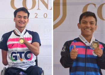 Ángel Camacho y Jesús Gutiérrez, medallistas en París, brillan en Paranacionales