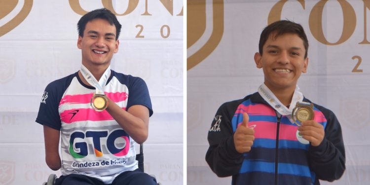 Ángel Camacho y Jesús Gutiérrez, medallistas en París, brillan en Paranacionales