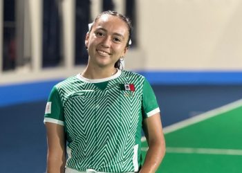 Fernanda Santoyo, estudiante de la UG, triunfa con la Selección Mexicana de Hockey sobre pasto
