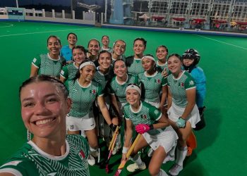 Guanajuatenses sobresalen con México en inicio de Panamerican Challenge de hockey sobre pasto