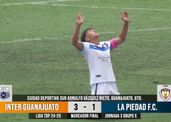Inter Guanajuato FC mantiene el paso perfecto al derrotar a La Piedad FC