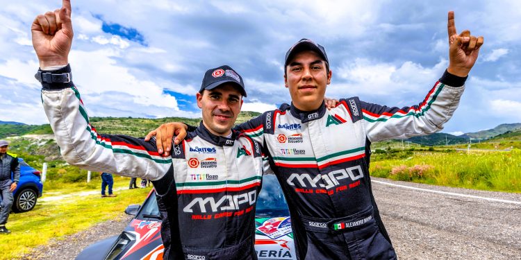Alejandro Mauro se prepara para el Rally Ciudad de Granada tras coronarse campeón en México