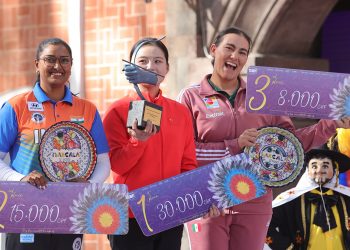 Alejandra Valencia se baña de bronce en la Copa del Mundo de Tiro con Arco 2024