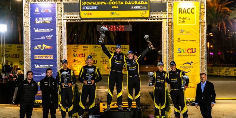 Emiliano Retama culmina una brillante temporada en la Clío Trophy con un sólido subcampeonato