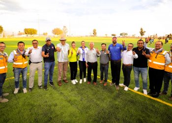 Transforman en Parque Deportivo la unidad Antonio «Tota» Carbajal