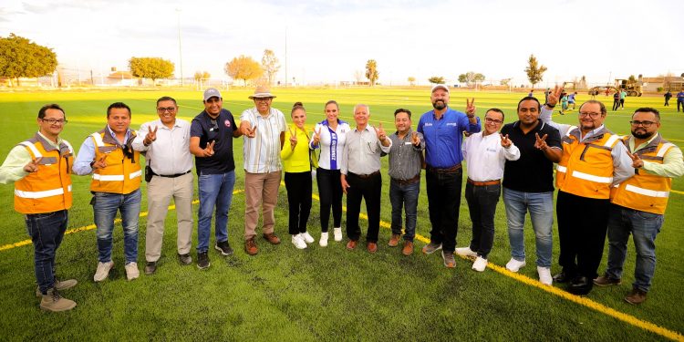 Transforman en Parque Deportivo la unidad Antonio «Tota» Carbajal