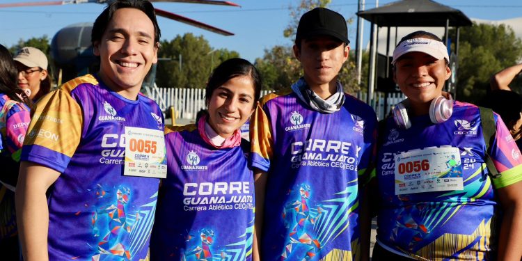 Corren x Guanajuato más de 2 mil 500 en la carrera del CECYTE Guanajuato