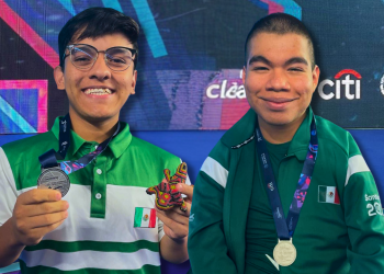 Brillan guanajuatenses en primer día de la Serie Mundial de Para Natación México 2024