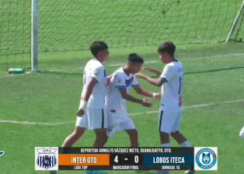 Inter Guanajuato FC no baja el ritmo y golea en casa a Lobos ITECA