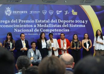 Guanajuato celebra a sus campeones en la entrega del Premio Estatal del Deporte 2024