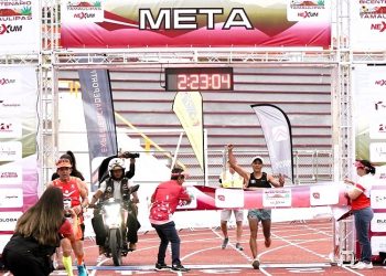 Rubén Chávez de Guanajuato Capital conquista el Maratón Bicentenario Tamaulipas