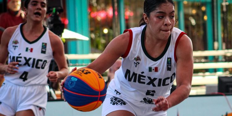 Representa Fernanda Carrillo a México en el FIBA AmeriCup 3×3 2024