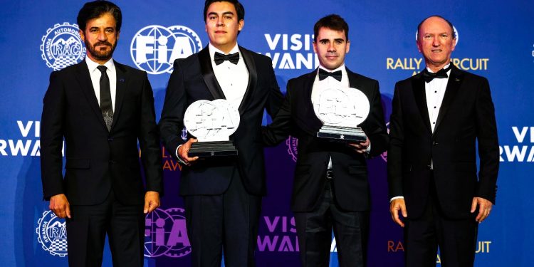 Condecoran a Alejandro Mauro como campeón del FIA NACAM Rally Championship 2024