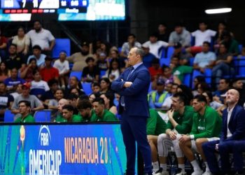 Resalta Omar Quintero el cambio generacional en la selección mexicana de baloncesto