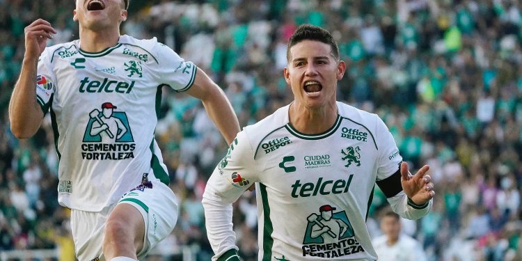 El factor James Rodríguez le da el triunfo al León sobre Juárez