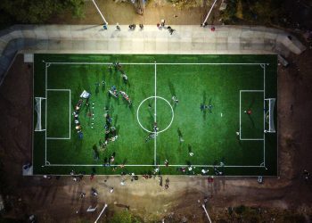 Esta es la nueva cancha de futbol en Guanajuato Capital