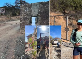 Indignación de deportistas por bloqueo de camino en Guanajuato; Laura Galván alza la voz. ¡Propietarios abren camino!