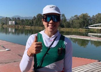 La guanajuatense Ximena Castellanos rema con destino a Asunción 2025