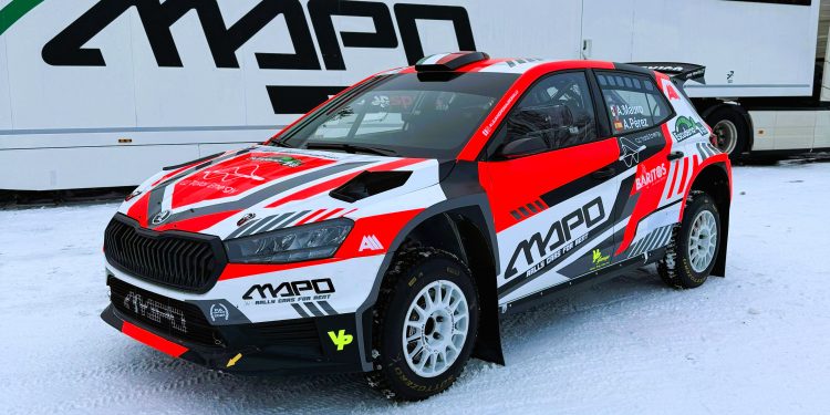 Alejandro Mauro Sánchez, piloto mexicano, listo para el Rally de Suecia 2025