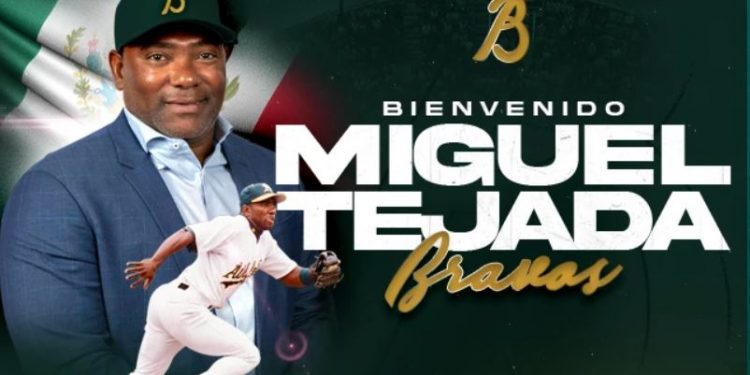 Miguel Tejada, leyenda del béisbol dominicano, se une a los Bravos de León como coach de banca
