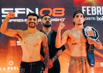 Se llevó a cabo la Ceremonia de pesaje de la Supreme Fight Night 08