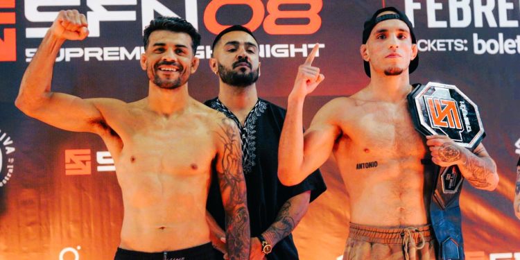 Se llevó a cabo la Ceremonia de pesaje de la Supreme Fight Night 08