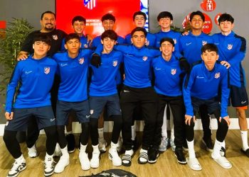Campeones de la «Copa Camino a España» viven una experiencia única con el Atlético de Madrid