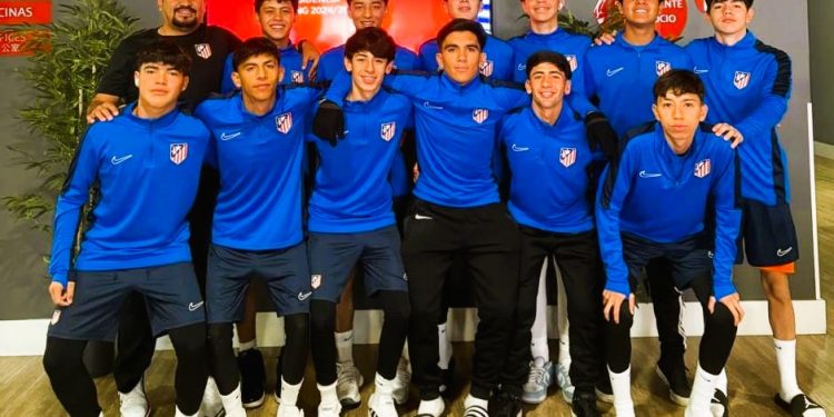 Campeones de la «Copa Camino a España» viven una experiencia única con el Atlético de Madrid