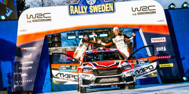 Alejandro Mauro logra el octavo lugar en el Rally de Suecia