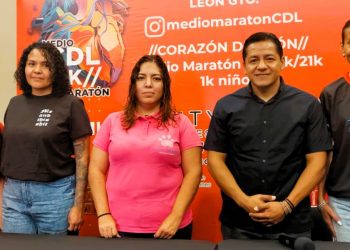 Presentan la primera edición del Medio Maratón CDL Corazón de León