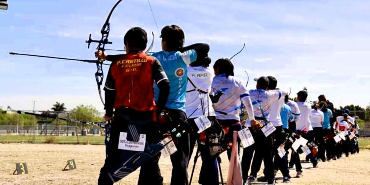 Se lleva a cabo el primer selectivo estatal de Tiro con Arco en Celaya rumbo a Nacionales CONADE 2025