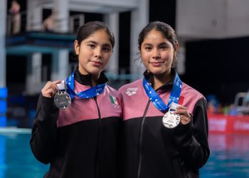 ¡Históricas! Las hermanas Mía y Lía Cueva obtienen plata para México en Mundial de Clavados