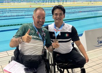 Ángel Camacho obtiene bronce en la Serie Mundial de Paranatación en Japón