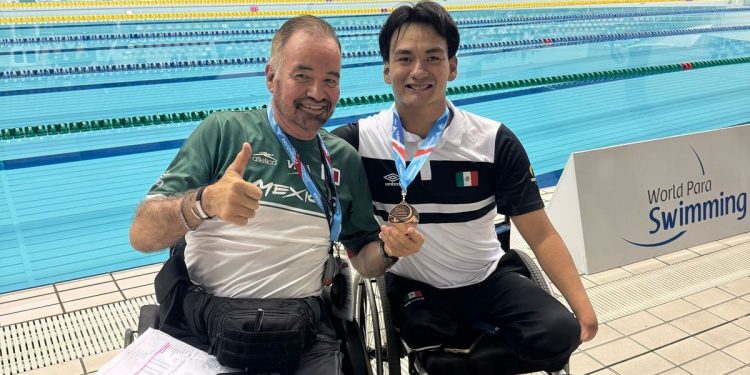Ángel Camacho obtiene bronce en la Serie Mundial de Paranatación en Japón