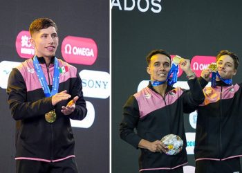 Randall Willars y la dupla Juan Celaya-Osmar Olvera bañan en oro a México en Mundial de Clavados
