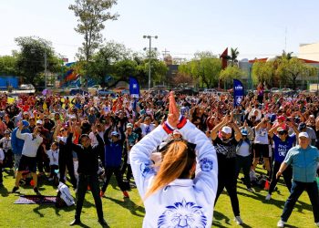 3 mil personas participan en mega evento en el Mes de la Activación Física