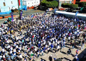 Clase Nacional de Boxeo congrega a cientos de participantes en Guanajuato Capital
