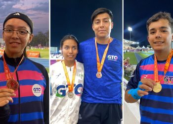 Tres nuevas medallas aporta Guanajuato en el Grand Prix de Para Atletismo