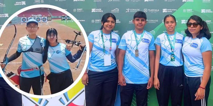 Arqueros celayenses obtienen medallas de bronce en la Copa Presidente 2025