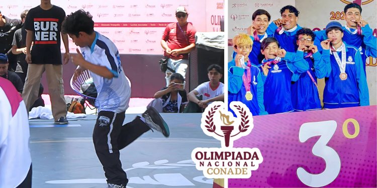 Guanajuato finaliza en tercer lugar nacional en breaking con tres medallas en la Olimpiada Nacional