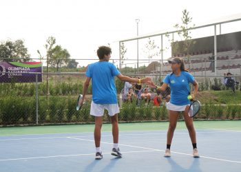 Olimpiada Nacional: Guanajuatenses avanzan a octavos de final en tenis