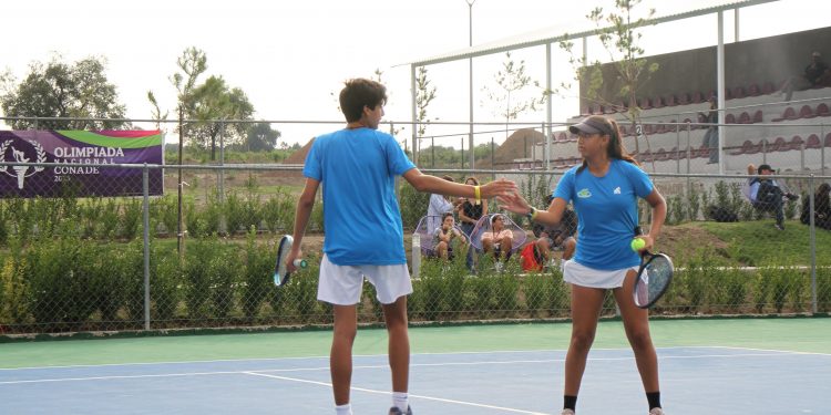 Olimpiada Nacional: Guanajuatenses avanzan a octavos de final en tenis