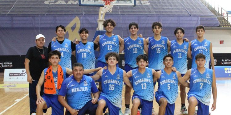 Guanajuato se queda con el bronce en la U18 varonil en basquetbol
