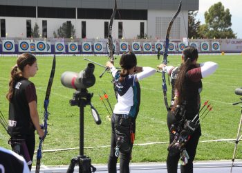 Entra en acción selección guanajuatense de tiro con arco en la Olimpiada Nacional