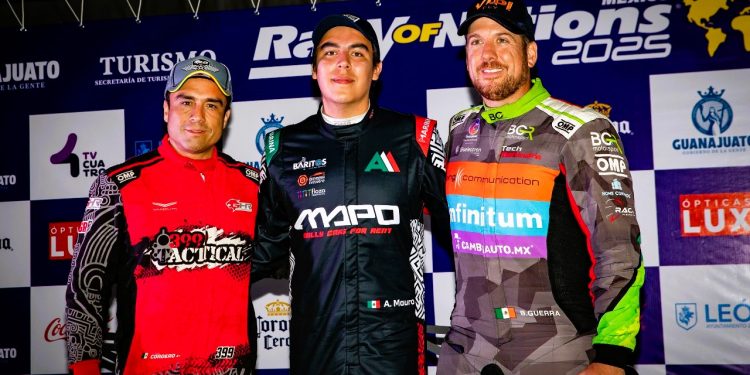 ¡Triple orgullo mexicano! Dominio azteca en el Rally de las Naciones 2025