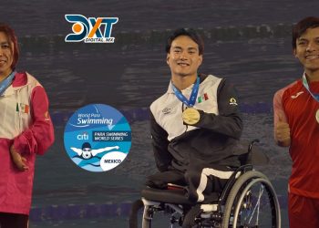 Oro, plata y bronce para Guanajuato en el Mundial de Paranatación en Jalisco
