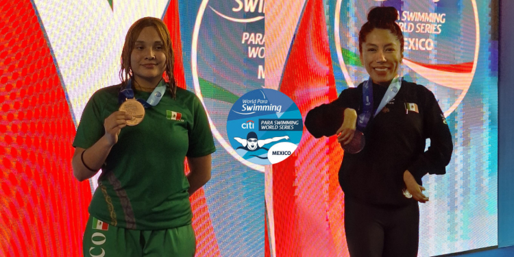Paranadadores de Guanajuato conquistan dos medallas más en Mundial de Zapopan